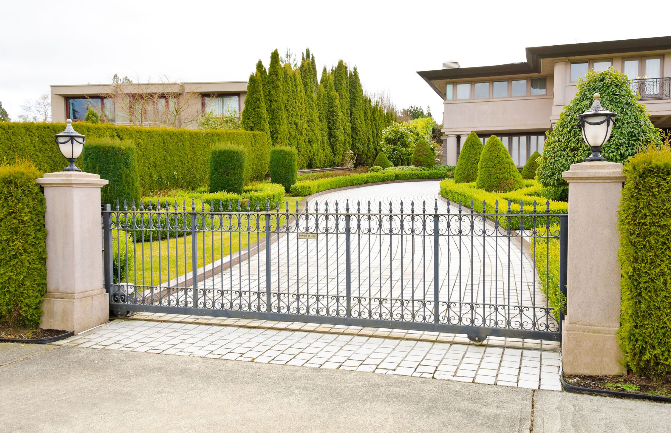 gated entry